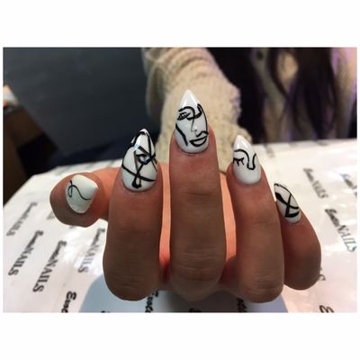 Amazing girl & amazing nail