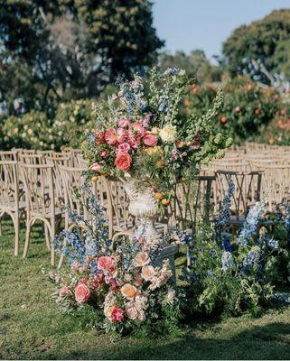 Our ceremony flowers