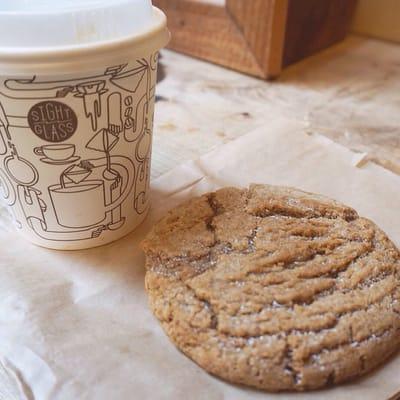 Warm Sand Angel cookie at the Ferry Building Farmer's Market: so much win.