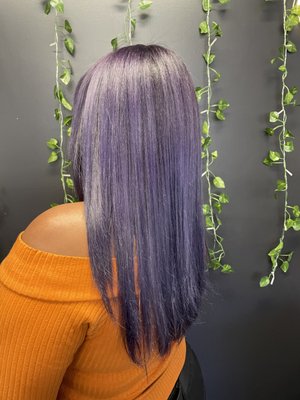 Purple Hair Color