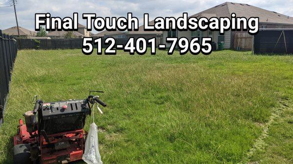 Final Touch Landscaping