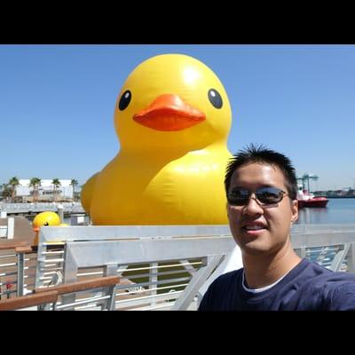 Look... A Giant Rubber Duckie! =)