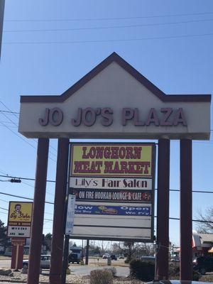 We are located in jo Jo's plaza