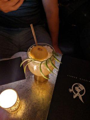 Passion fruit cocktail