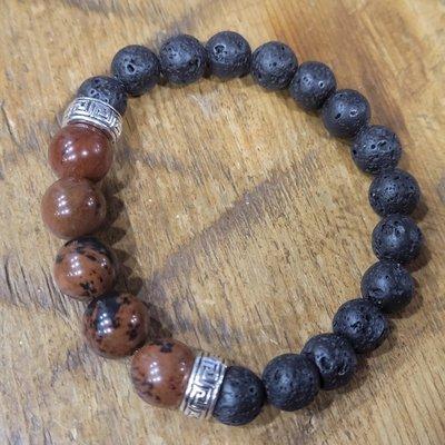 Mahogany Obsidian bracelet