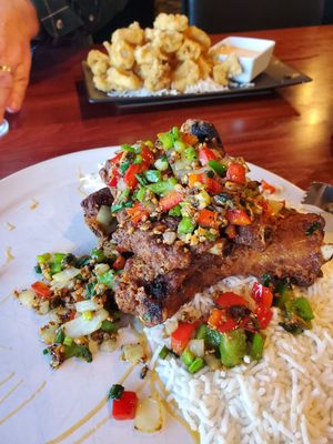 Dry Rubbed and StirFried Ribs (peppery). Delicous!!!