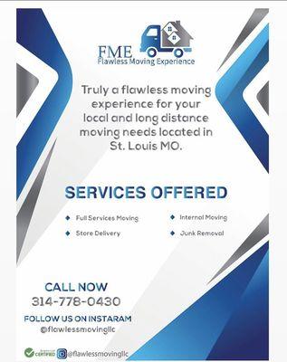 Call now for free quote or to schedule a walk thru today!