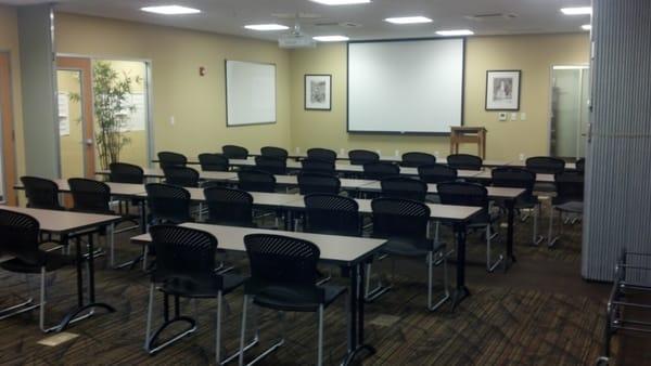 Conference Room (110 max) - Purposes range from conferences and board meetings to press and personal events.