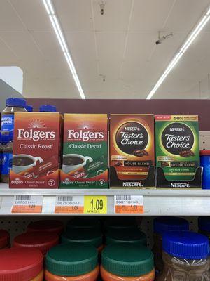 Decaf instant coffee!