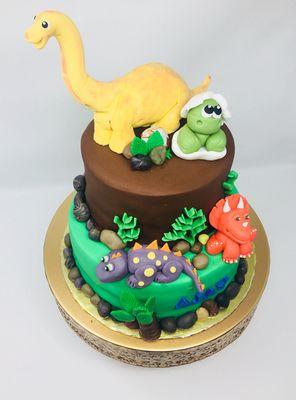 Cute Dyno Cake!