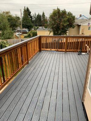 Trex deck