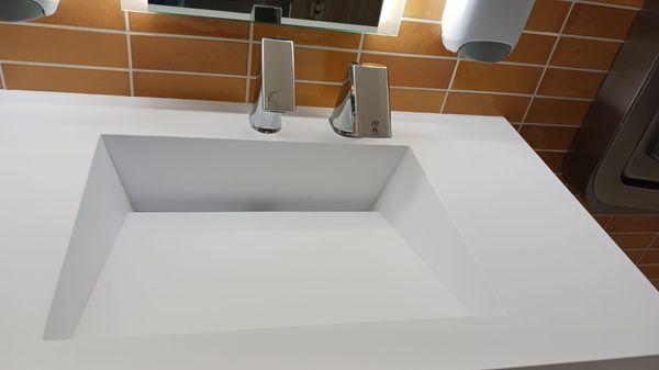 Dryer built into sinks!