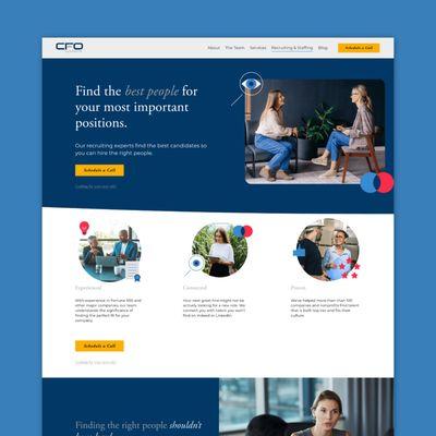 Website Design for CFO Systems in Omaha Nebraska