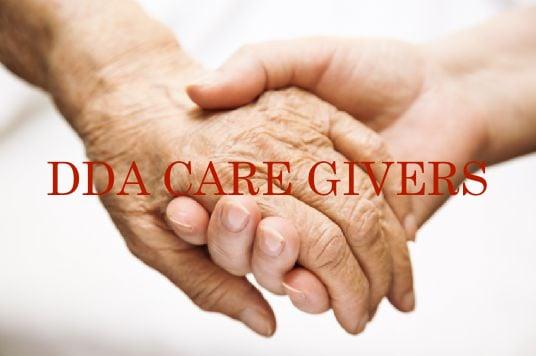 DDA CARE GIVERS ARE A DEDICATED AGENCY TO GIVE CARE FOR ELDERS AND DISABLED AT THEIR HOME.