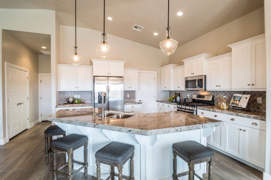 Kitchen of our model homes.