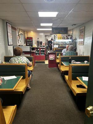 1 of the 3 dining areas