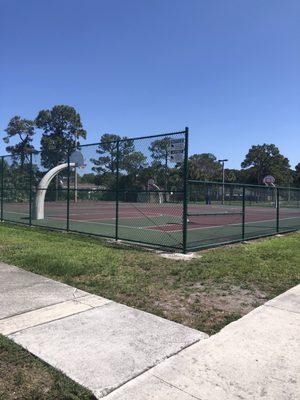 Basketball courts (2)