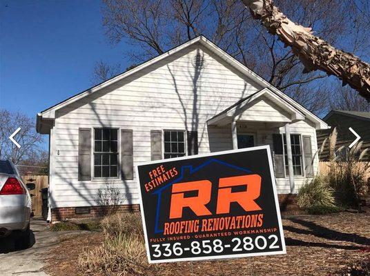 Roofing Renovations: 336-862-5235 is the best number to reach us at!