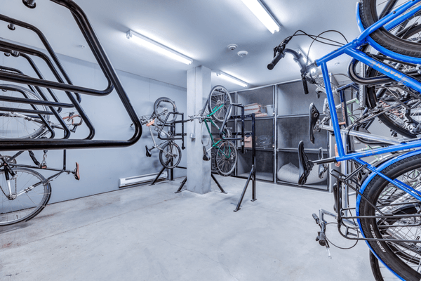 Secure bike storage