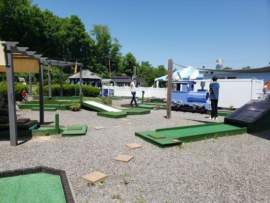 Enjoy a round of mini golf!