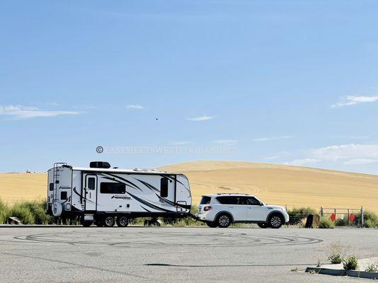 Horse Heaven Hill in our new Outdoors RV from Sumner RV