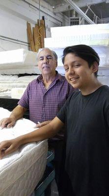 Quality mattress made by owner with more than 40 years of experience. A family Business.