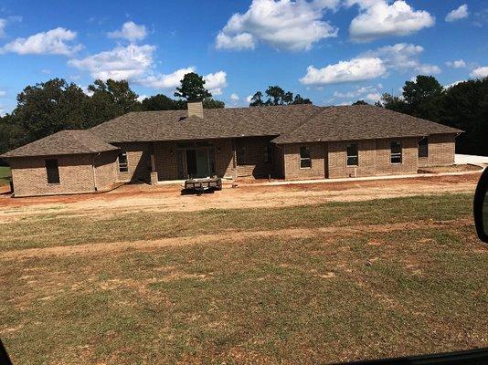 Completed Sprinkler System on a parade home, Longview Tx