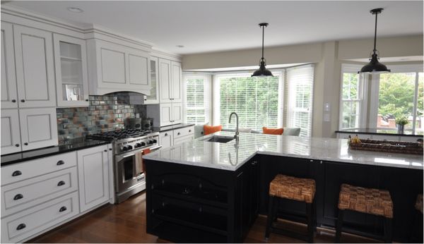 Kitchen remodel with New Custom Cabinets