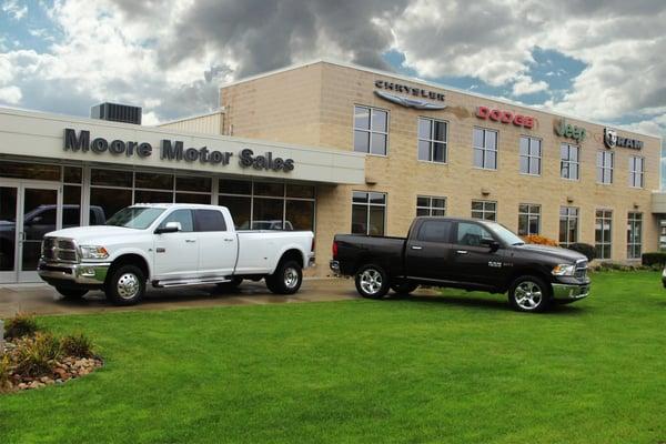 Store Front With Ram Trucks