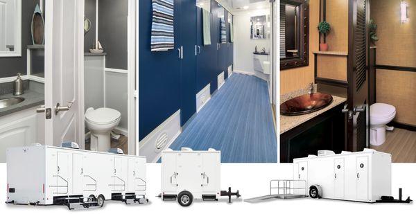 Luxury Restroom Trailers for Events