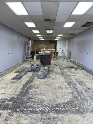 Commercial retail space - after