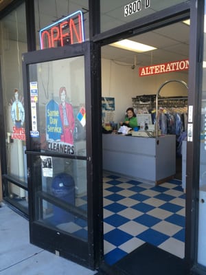 Entrance to the store