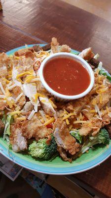 Fried Chicken Salad