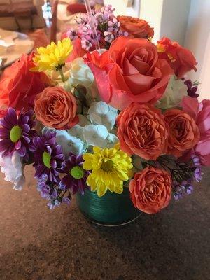 Gorgeous bouquet of flowers