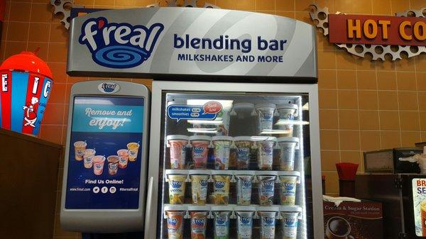 F'real milkshakes are yummy!