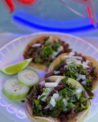 Tacos asada pastor chorizo cachondo mixtos campechanos quesadillas