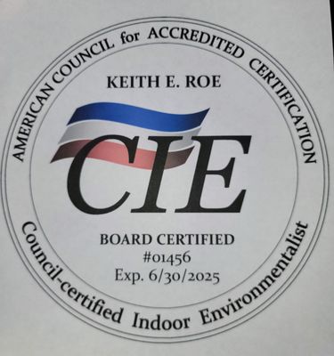 One of many certifications