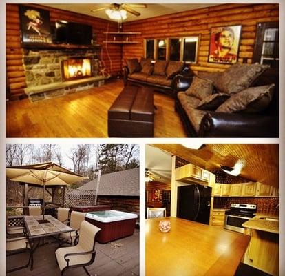 The Lodge at Red Rock for a secluded stay in the Poconos!