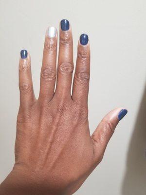 Gel shellac #blue