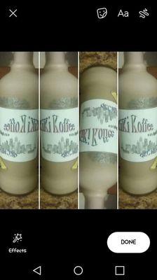 A1 KIKI KOFFEE 
SMOOTH, REFRESHING,
Comes in an array of Flavors 
(Irish Cream, Hazelnut, Carmel, French Vanilla)
(Seasonal Flavors)