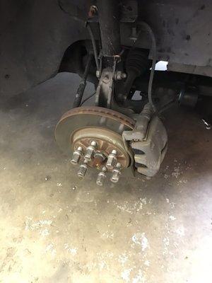 Brake service