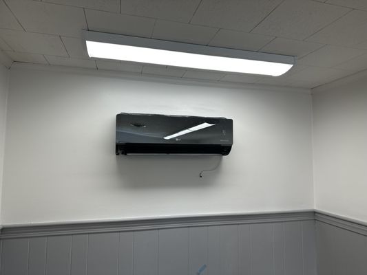 LG Mini Split - Commercial Install.  Mass Save Rebate Issued