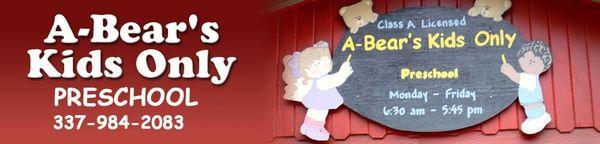 A-bear's Kids Only Preschool