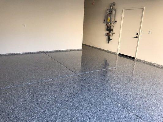 Epoxy Flakes- commonly used on Garage Floors