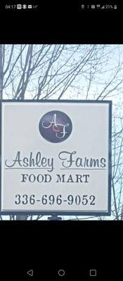 ASHLEY FARMS GRILL