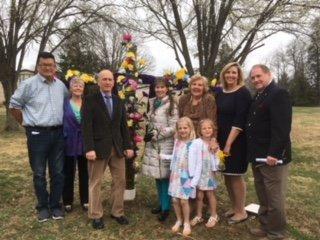 Easter Cross at Fairfax Christian Church