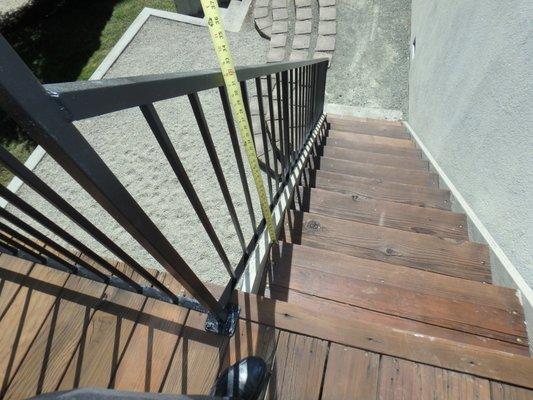 Outdated Railings