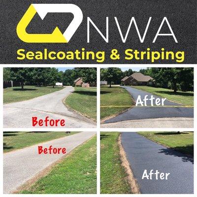 * Asphalt Sealcoating * Crackfilling * Line Striping & Stenciling For Parking Lots * Pothole Repair / Patching