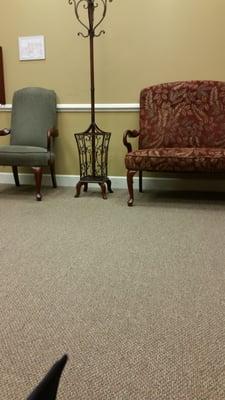 Small waiting room