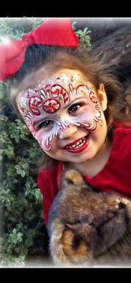 Christmas face paint